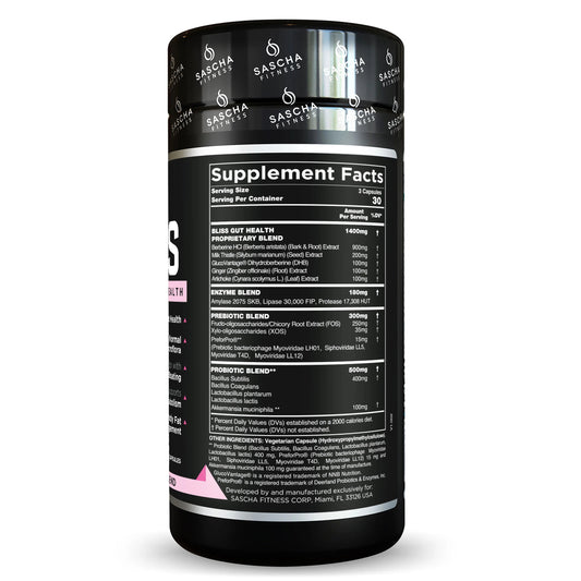 BLISS GUT AND DIGESTIVE HEALTH