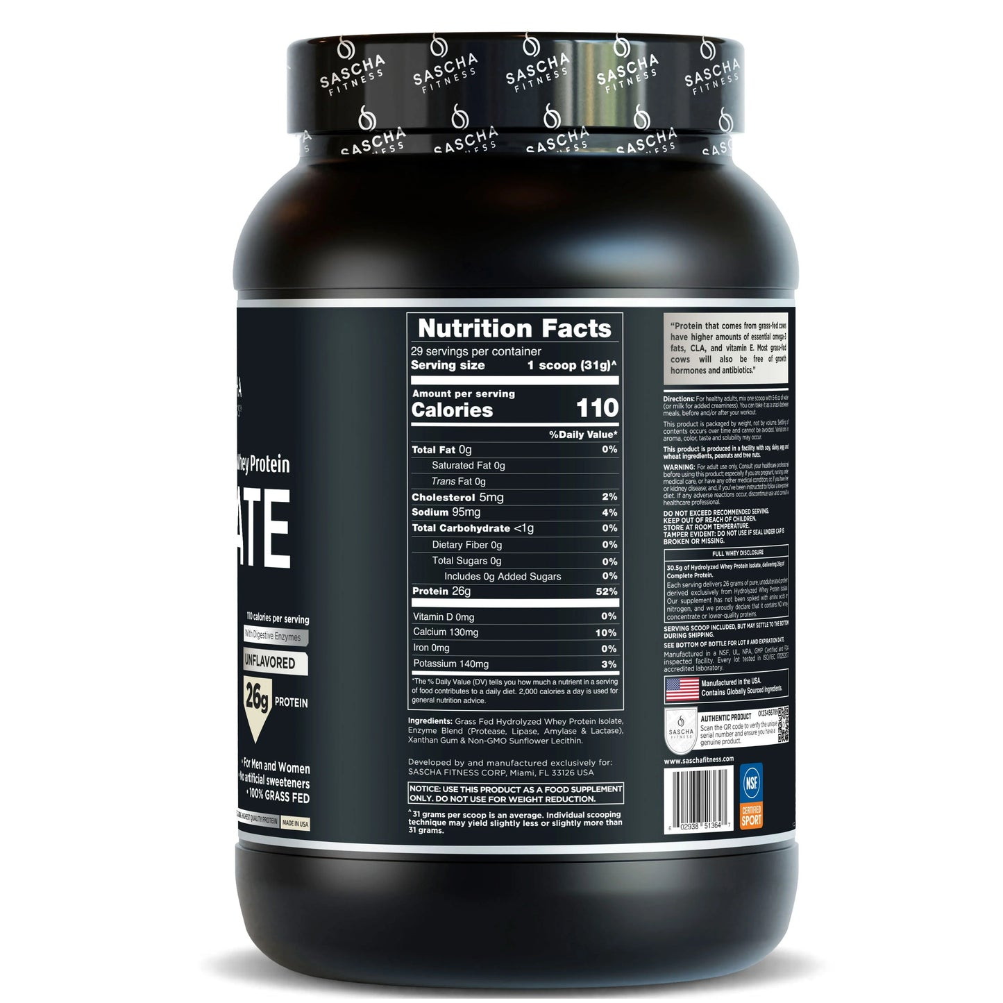 PROTEINA UNFLAVORED